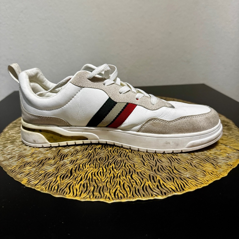 Men's White & Tan Gucci Shoes - Size 11 - Picture 5 of 6